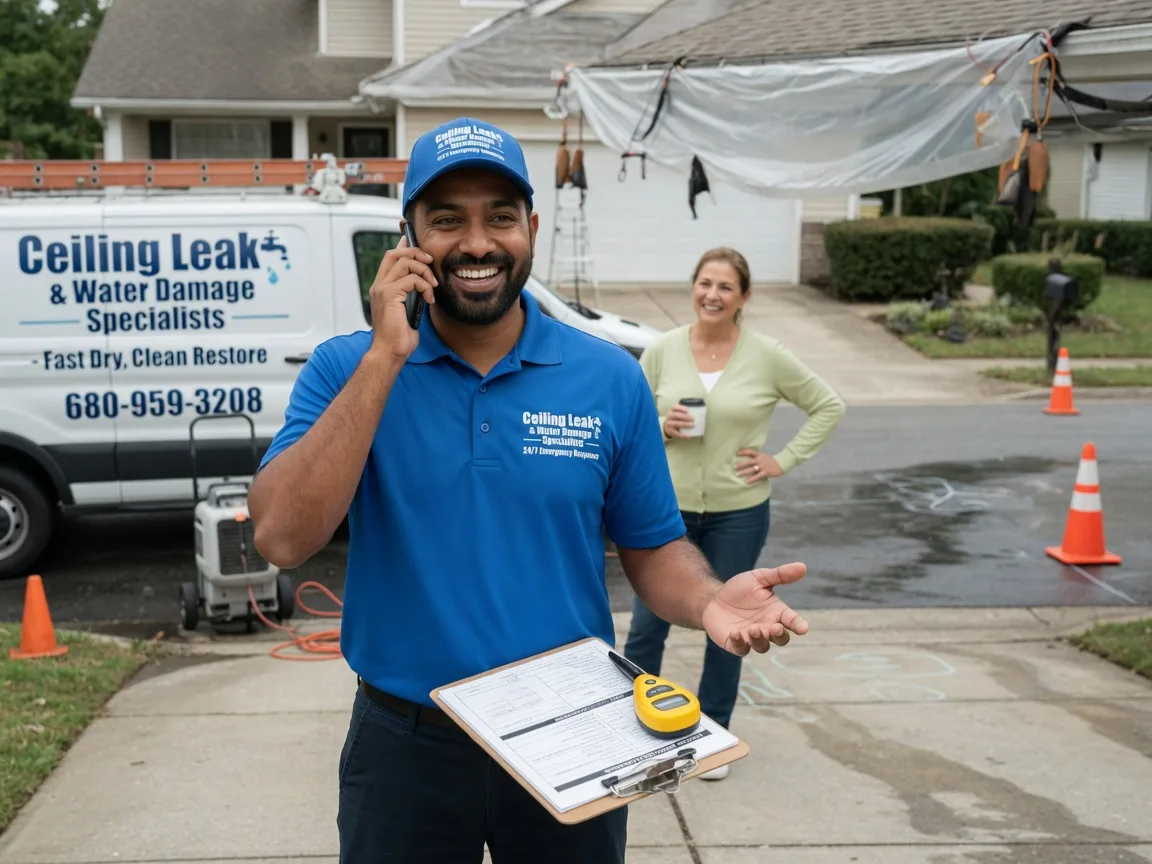 Ceiling Leak Cleanup Rose Hill, NC FAQs